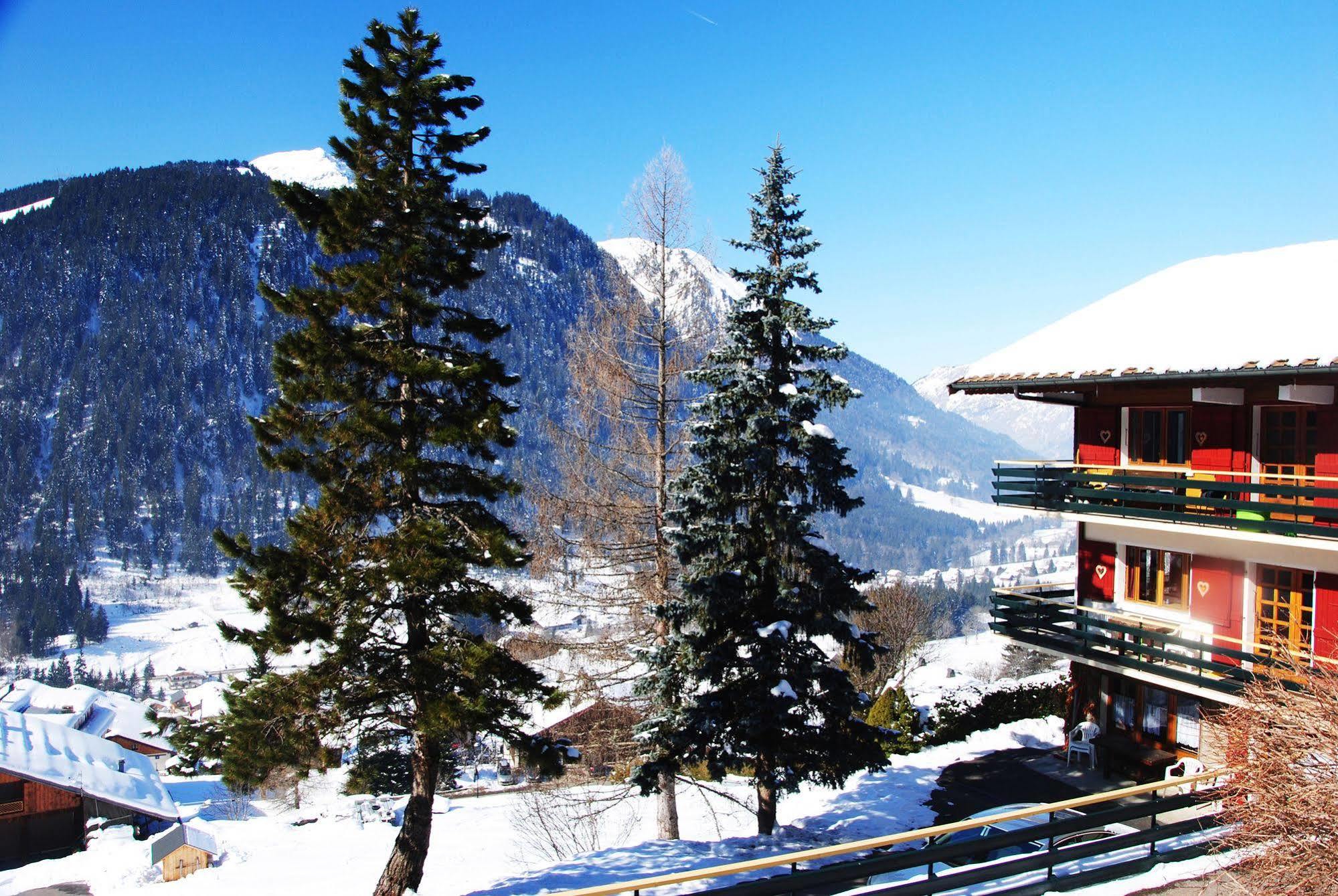 Hotel Les Combelles Châtel Eksteriør billede